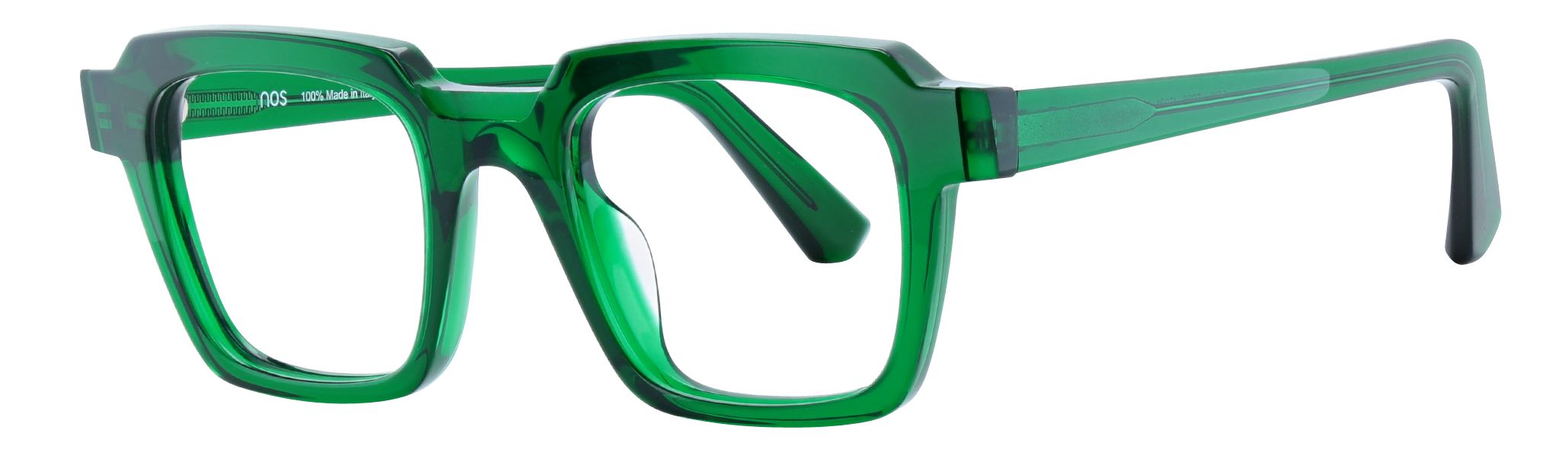 NOS EYEWEAR Green Unisex's Full Rim Frame | S586 side-image