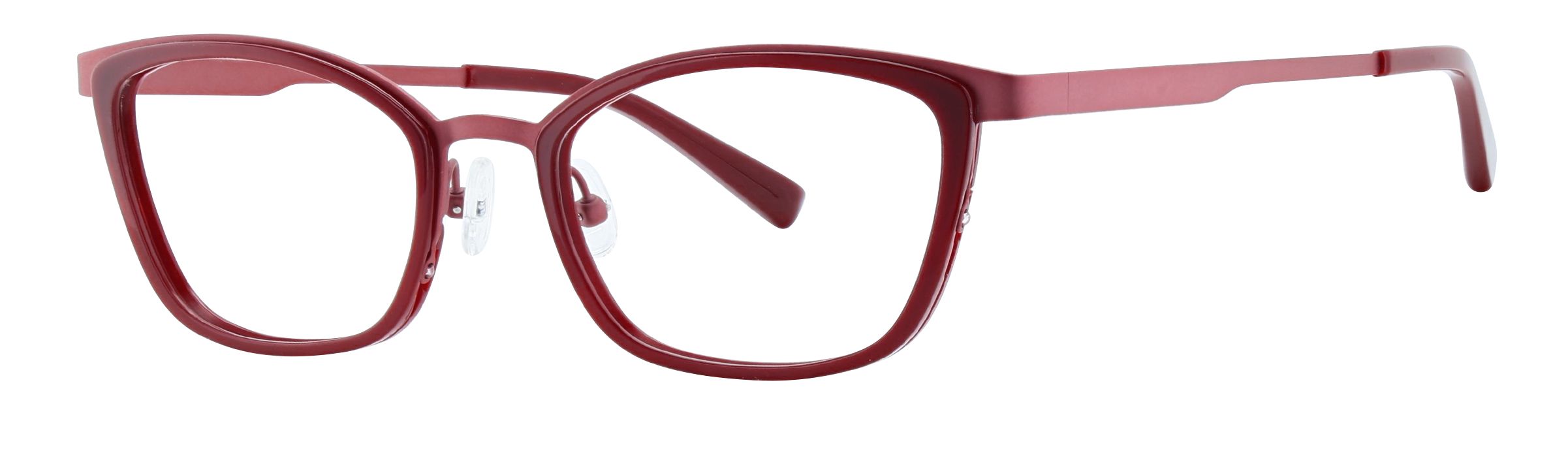 AIKO EYEWEAR Women's Full Rim Frame in Red | 2201 side-image