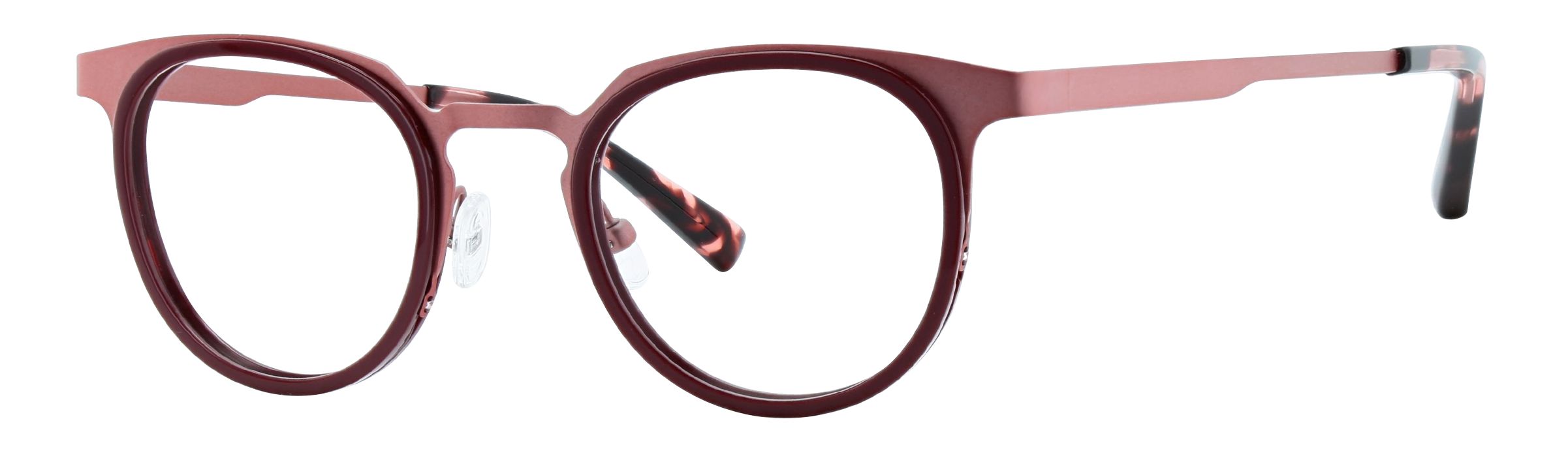 AIKO EYEWEAR Unisex's Full Rim Frame in Red | 2202 side-image