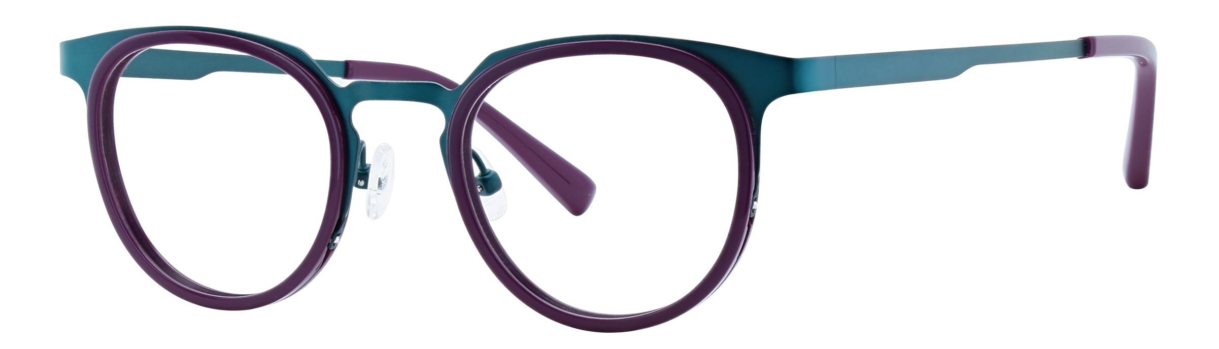 AIKO EYEWEAR Unisex's Full Rim Frame in Purple | 2202 side-image