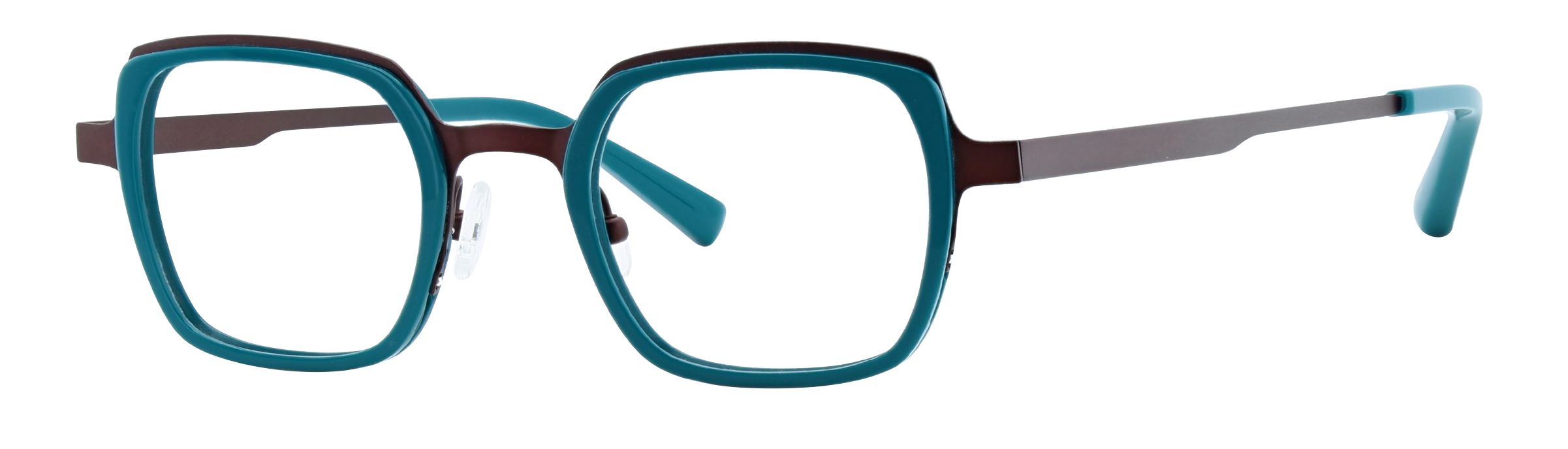 AIKO EYEWEAR Unisex's Full Rim Frame in Green | 2203 side-image