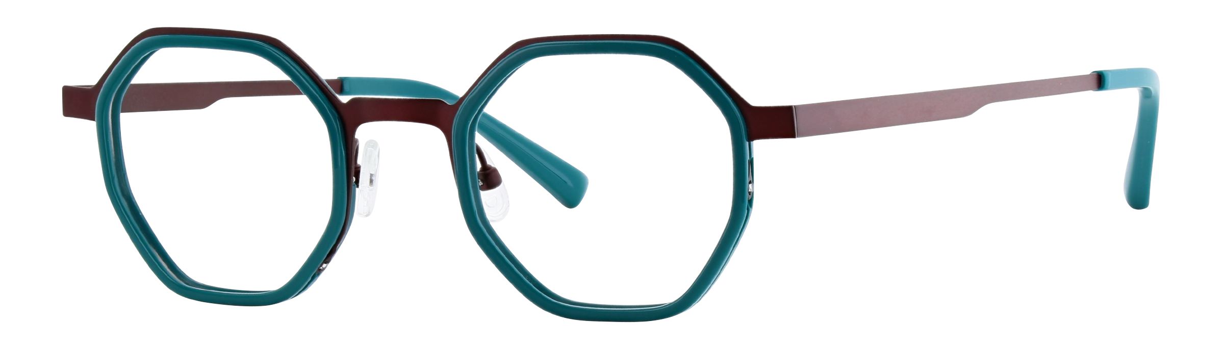 AIKO EYEWEAR Unisex's Full Rim Frame in Green | 2204 side-image