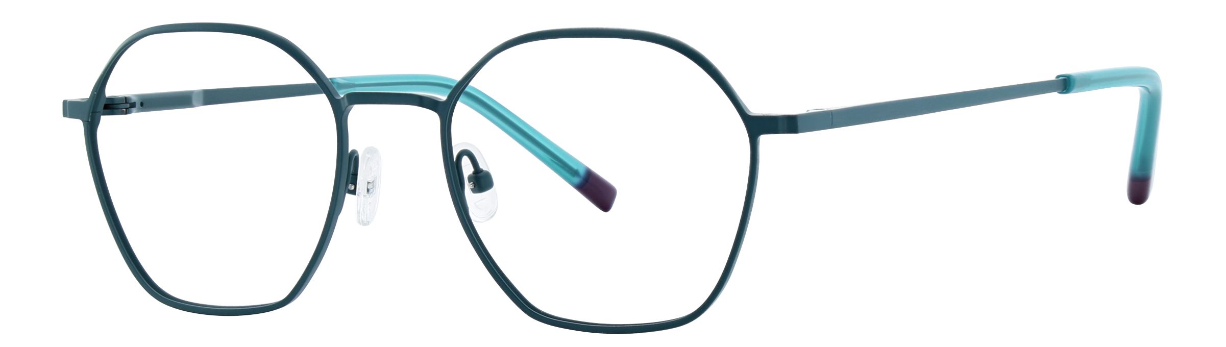 AIKO EYEWEAR Women's Full Rim Frame in Green | 2213 side-image