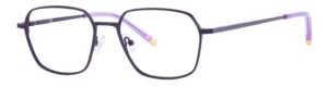 AIKO EYEWEAR Unisex's Full Rim Frame in Purple | 2214 side-image