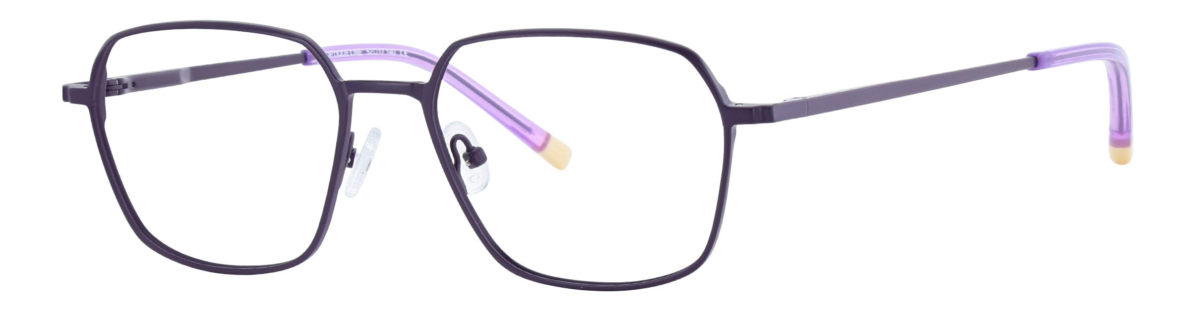 AIKO EYEWEAR Unisex's Full Rim Frame in Purple | 2214 side-image