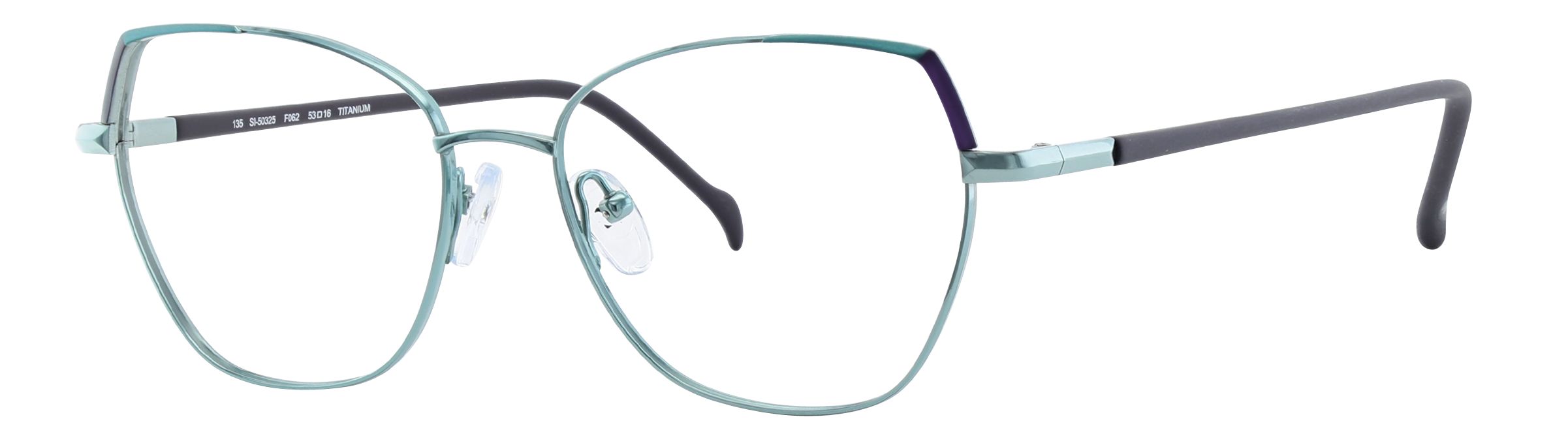 STEPPER EYEWEAR Women's Full Rim Frame in Green | SI 50325 side-image
