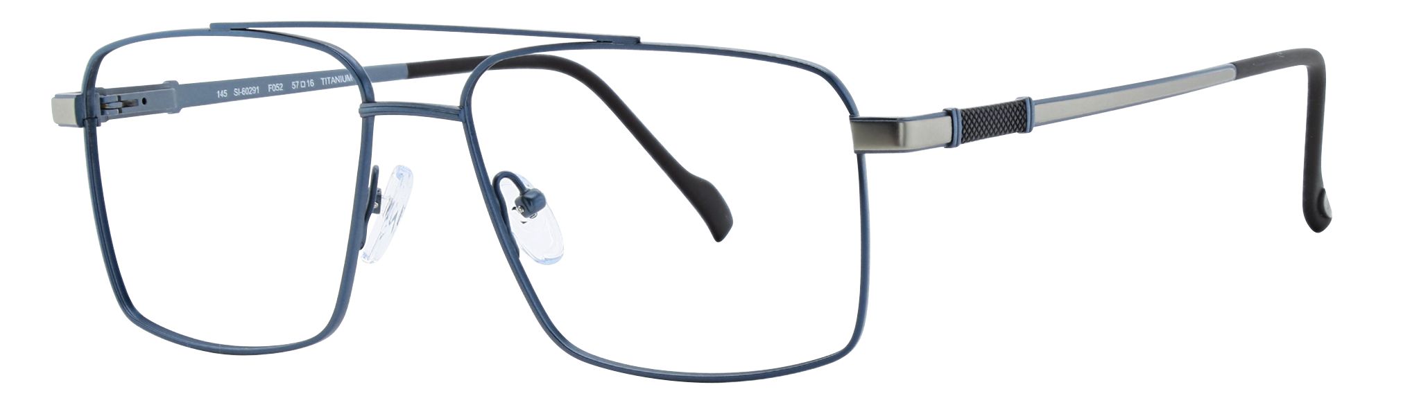 STEPPER EYEWEAR Men's Full Rim Frame in Blue | SI 60291 side-image