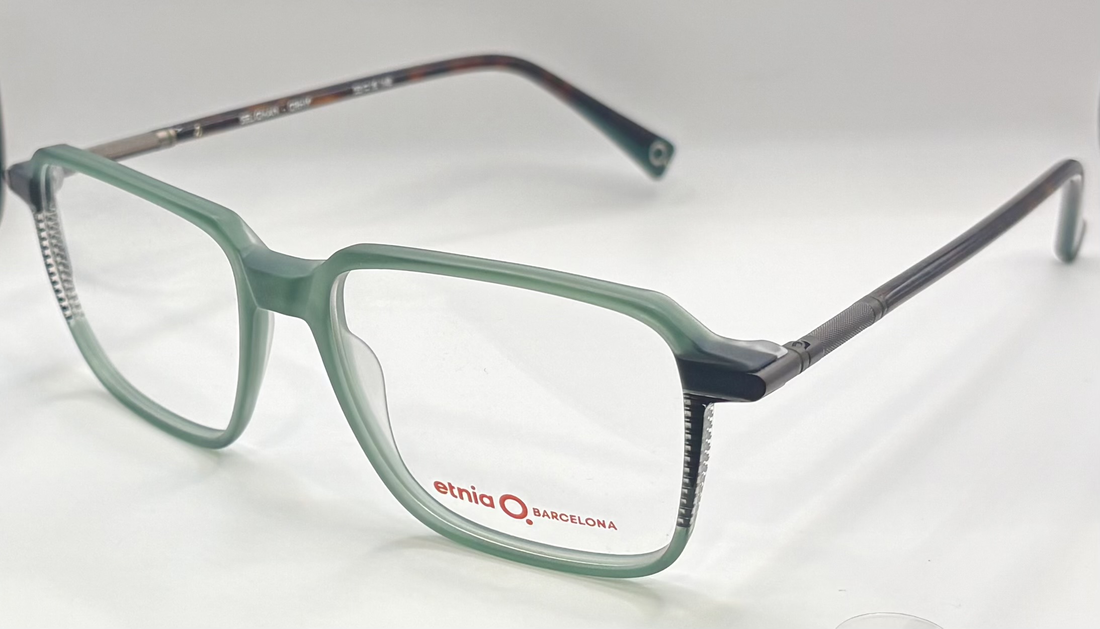 Etnia Barcelona Men's Full Rim Frame in Darkolivegreen, Brown | Seligman side-image