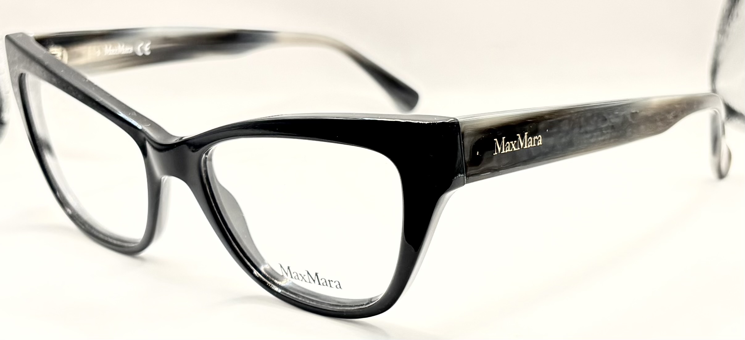 Max Mara Women's Full Rim Frame in Black | MM5053 side-image